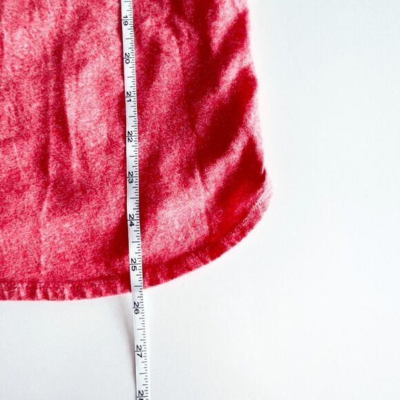 Bench Womens Shirt Blouse Top Short Sleeve Workout Fitness Active Red Large - Picture 5 of 6